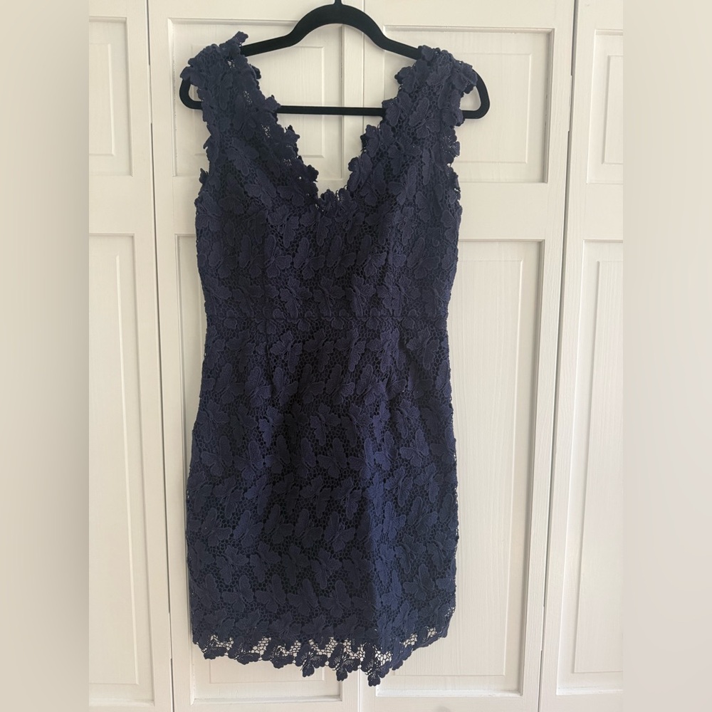 Lilly Pulitzer Navy Dress | Size 4